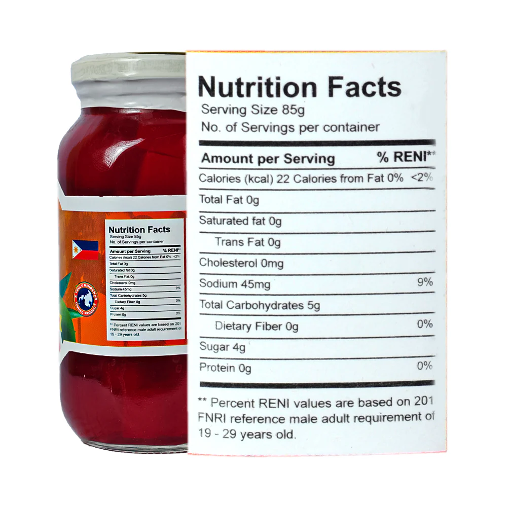Genrev Special Nata De Coco Red 340g (12oz) - Image 3