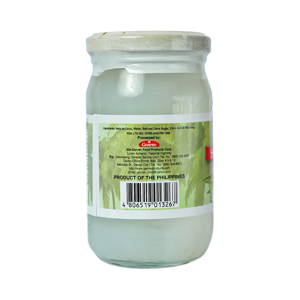 Genrev Special Nata De Coco White 227g (8oz) - Image 2