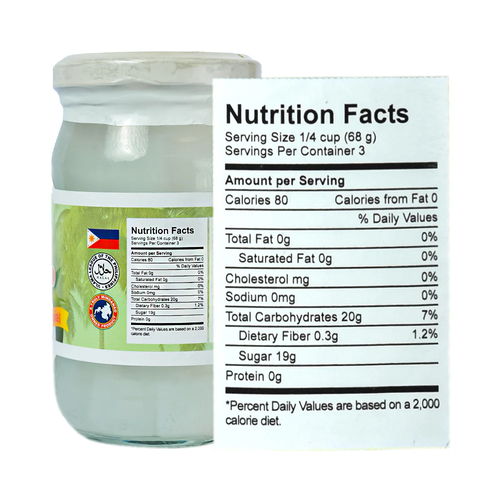 Genrev Special Nata De Coco White 227g (8oz) - Image 3