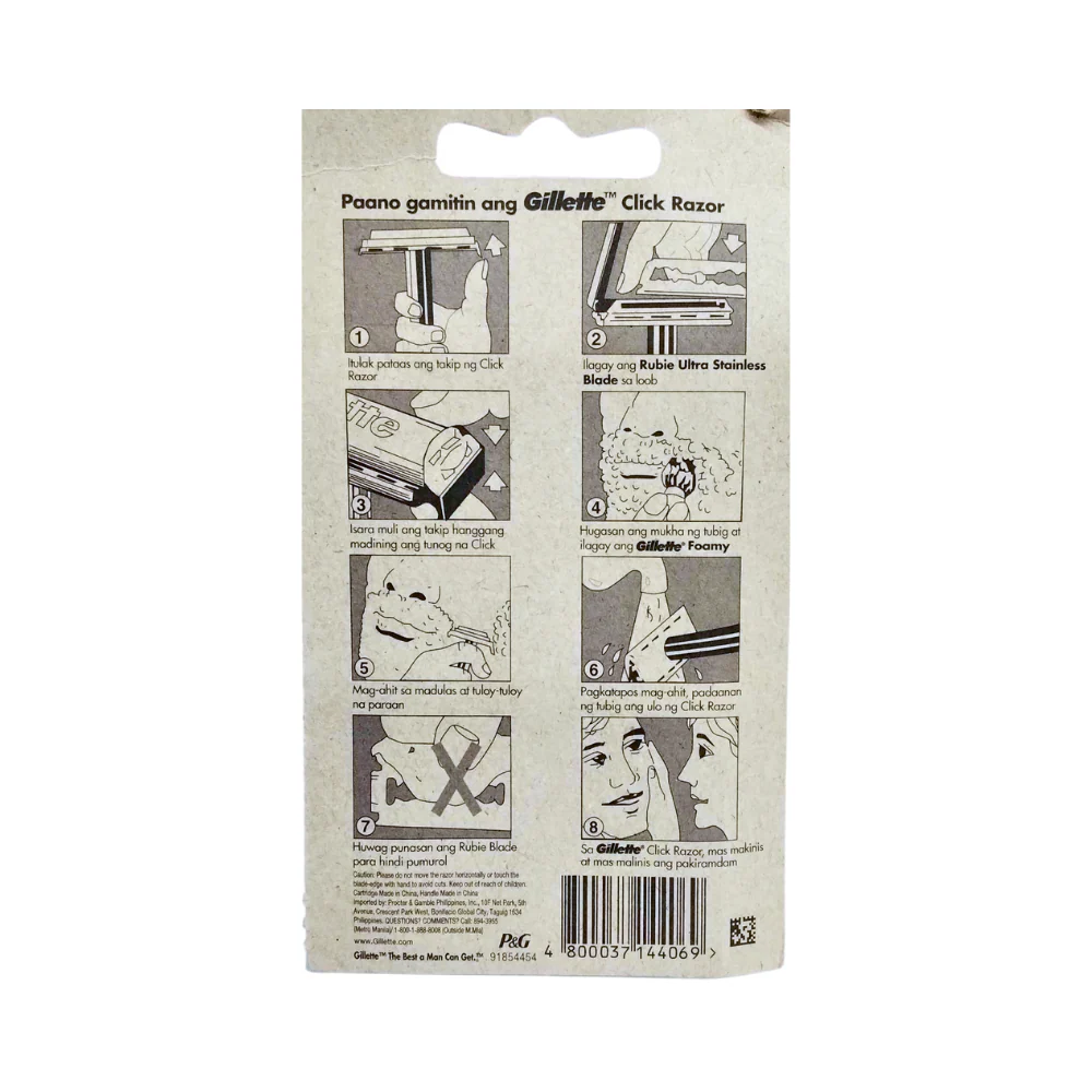Gillette Rubie Click Razor Refillable - Image 2