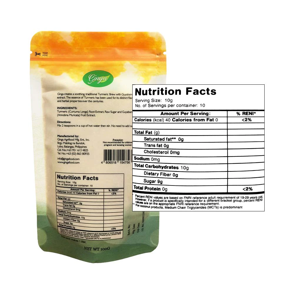 Ginga Turmeric Brew With Guyabano - Image 3