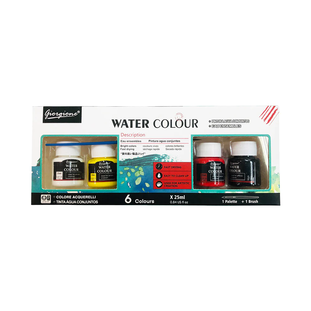 Giorgione Water Color 25ml 6 Colors