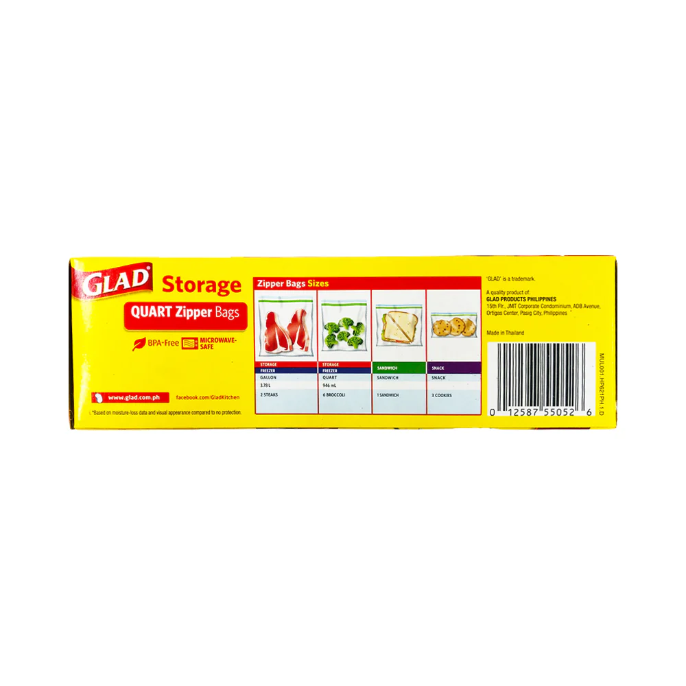 Glad Storage Bags Small 25's - Image 2