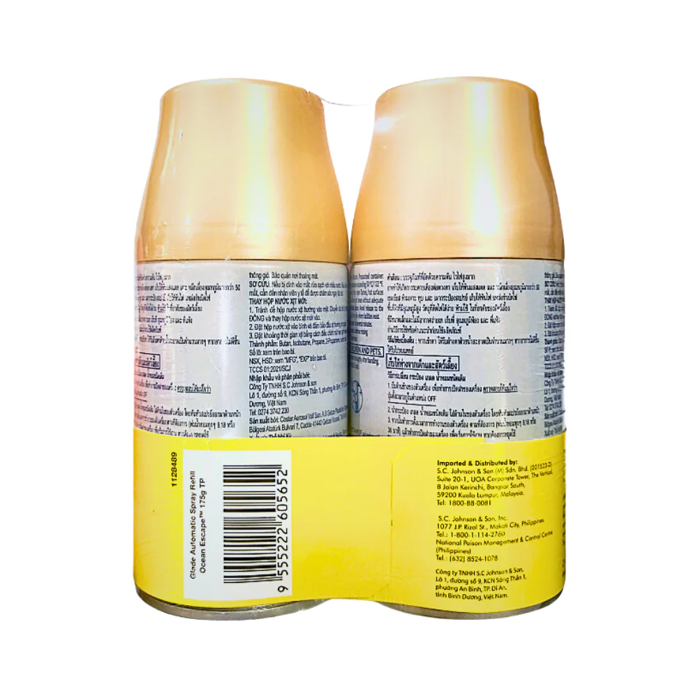 Glade Automatic Spray Refill Ocean Escape Value Pack 175g  x 2's - Image 2