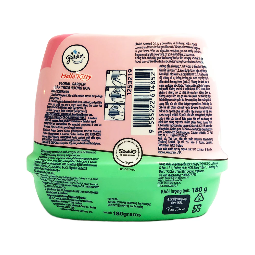 Glade Scented Gel Hello Kitty 180g - Image 2