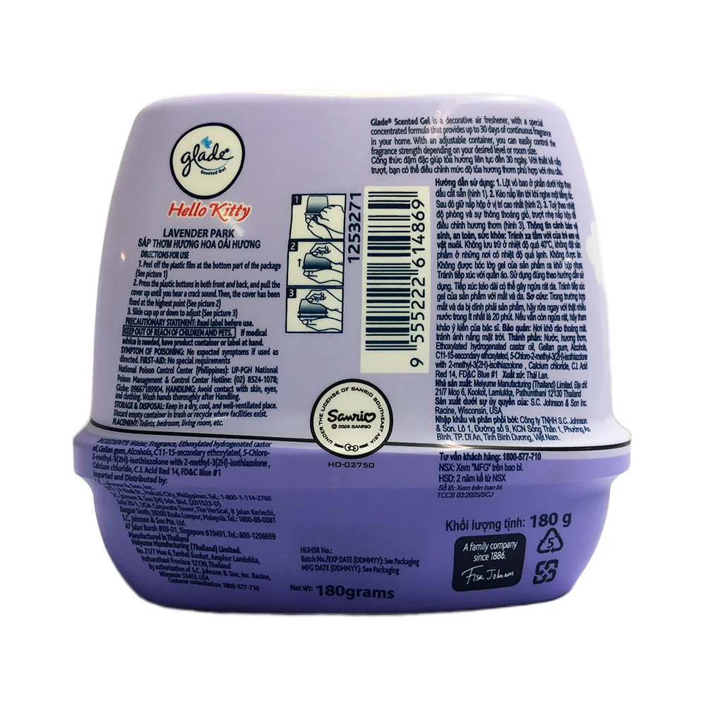 Glade Scented Gel Hello Kitty 180g - Image 4