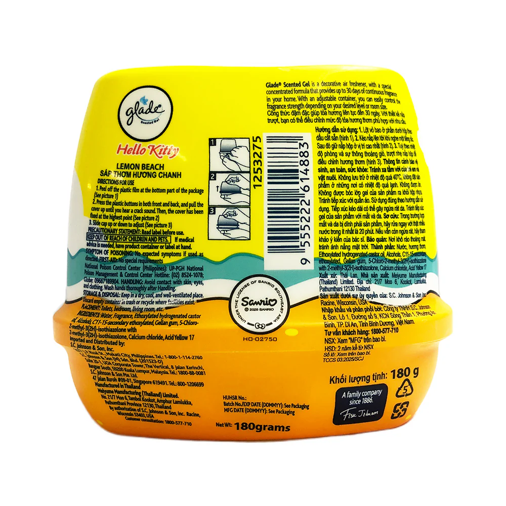 Glade Scented Gel Hello Kitty 180g - Image 8