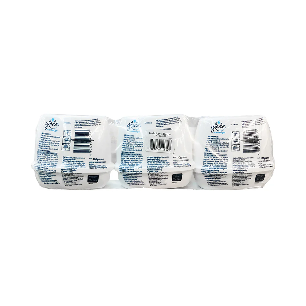 Glade Scented Gel Lavender 180g x 3's - Image 2