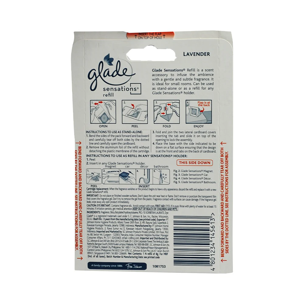 Glade Sensations Lavender Refill 8g - Image 2