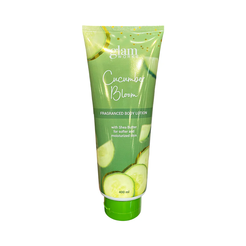 Glam Works Cucumber Bloom Fragranced Body Lotion 400ml - Image 2