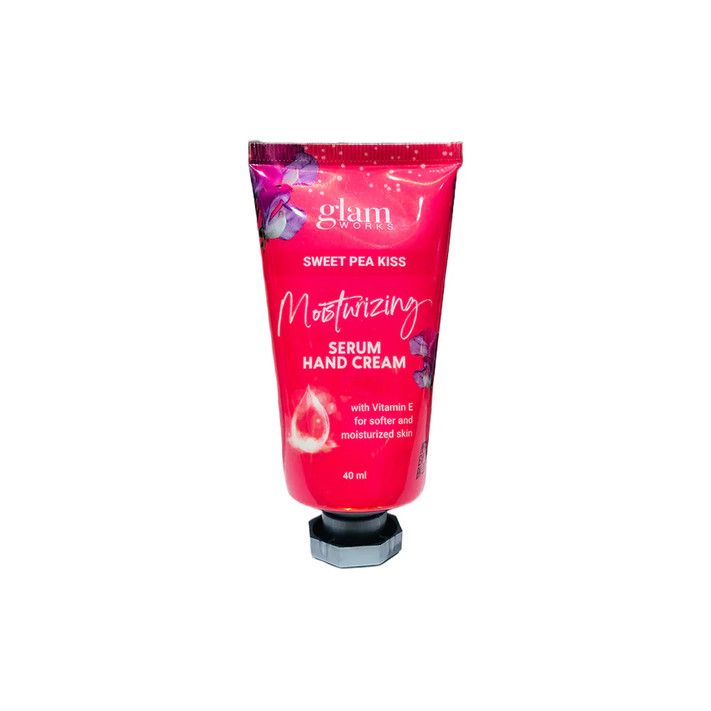 Glam Works Sweet Pea Kiss Moisturizing Serum Hand Cream 40ml - Image 2