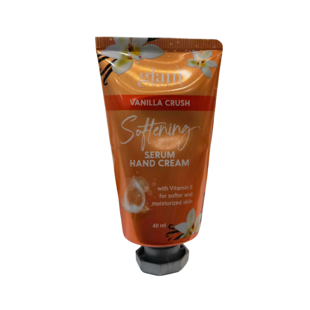 Glam Works Vanilla Crush Softening Serum Hand Cream 40ml - Image 2