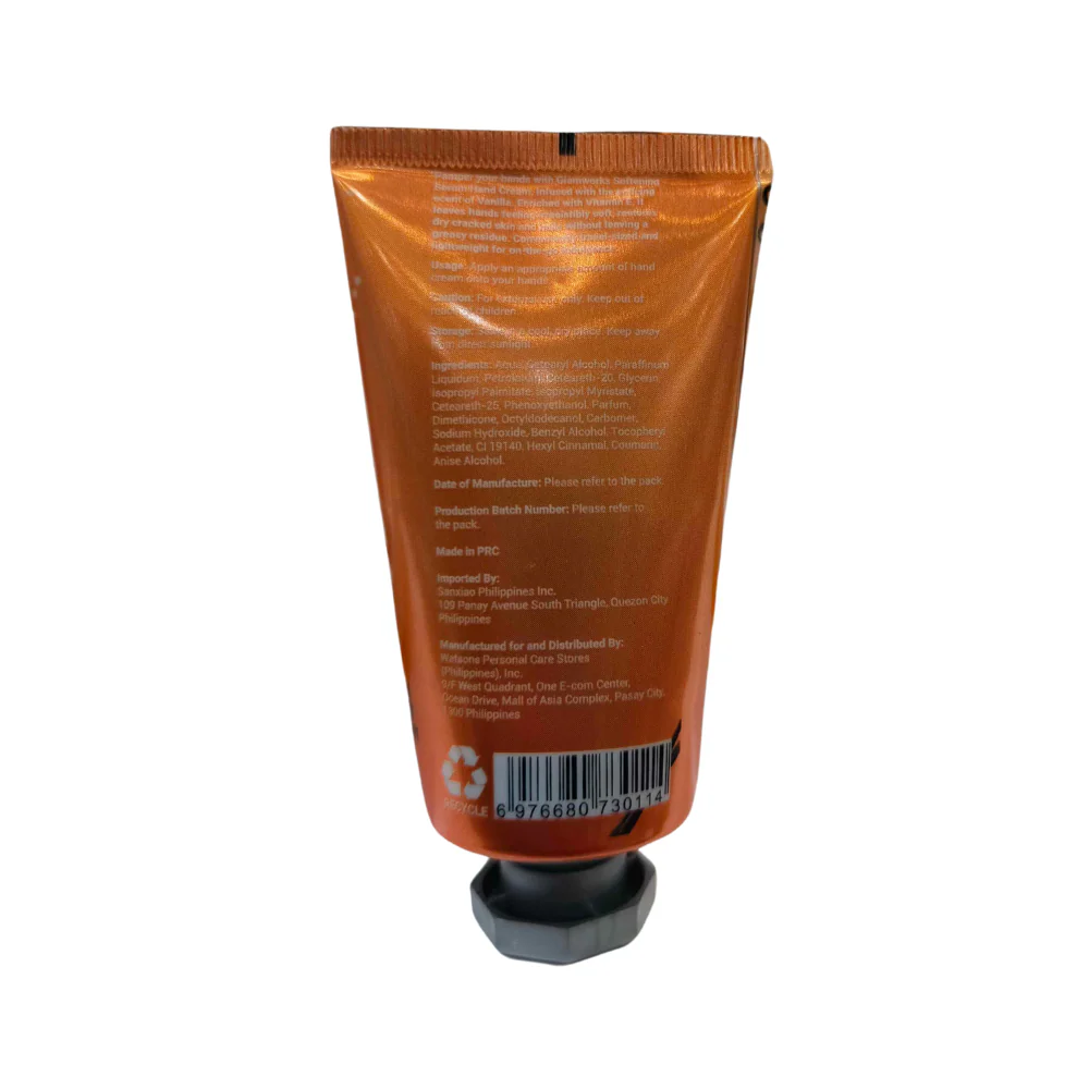 Glam Works Vanilla Crush Softening Serum Hand Cream 40ml - Image 3