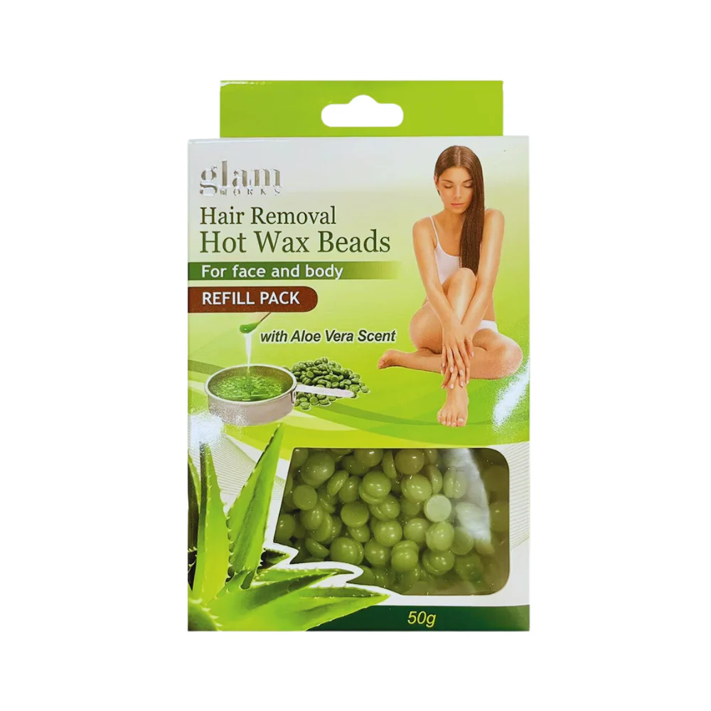 Glamworks Hair Removal Hot Wax Beads Refill Pack 50g - Image 2