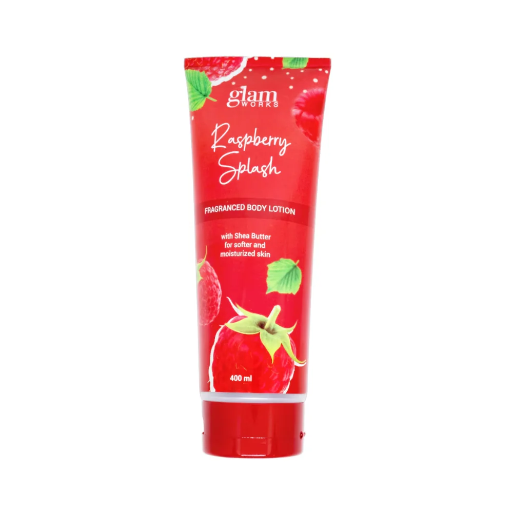 Glamworks Raspberry Splash Fragrance Body Lotion 400ml - Image 2
