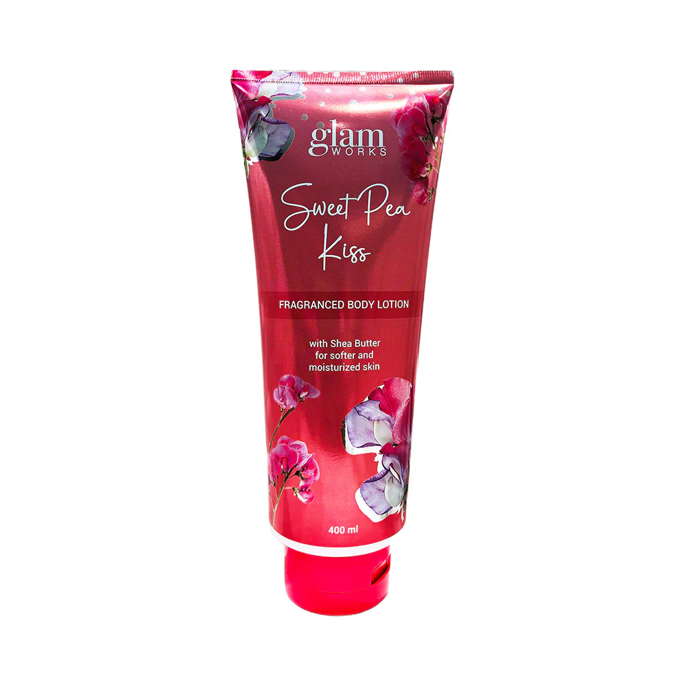 Glamworks Sweet Pea Kiss Fragrance Body Lotion 400ml - Image 2