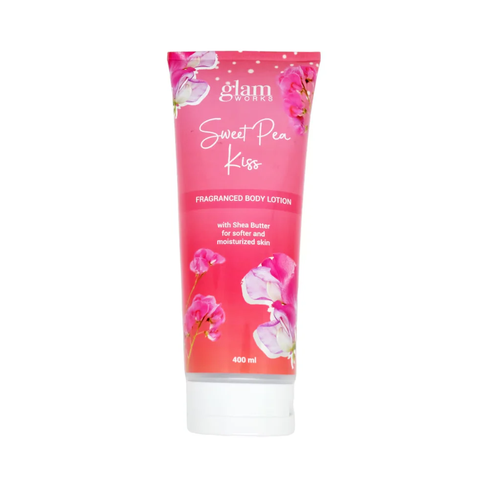 Glamworks Sweet Pea Kiss Fragrance Body Lotion 400ml - Image 2