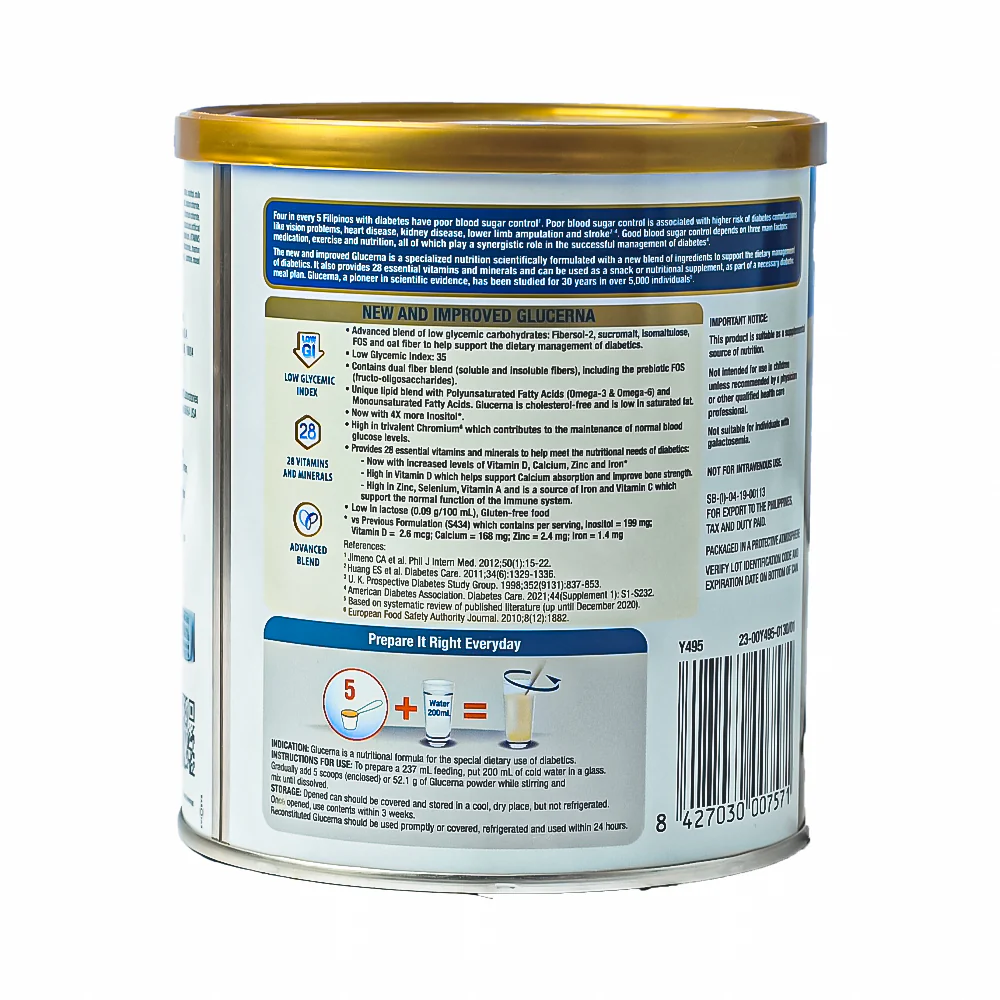 Glucerna Sr Powder Vanilla 400g - Image 2