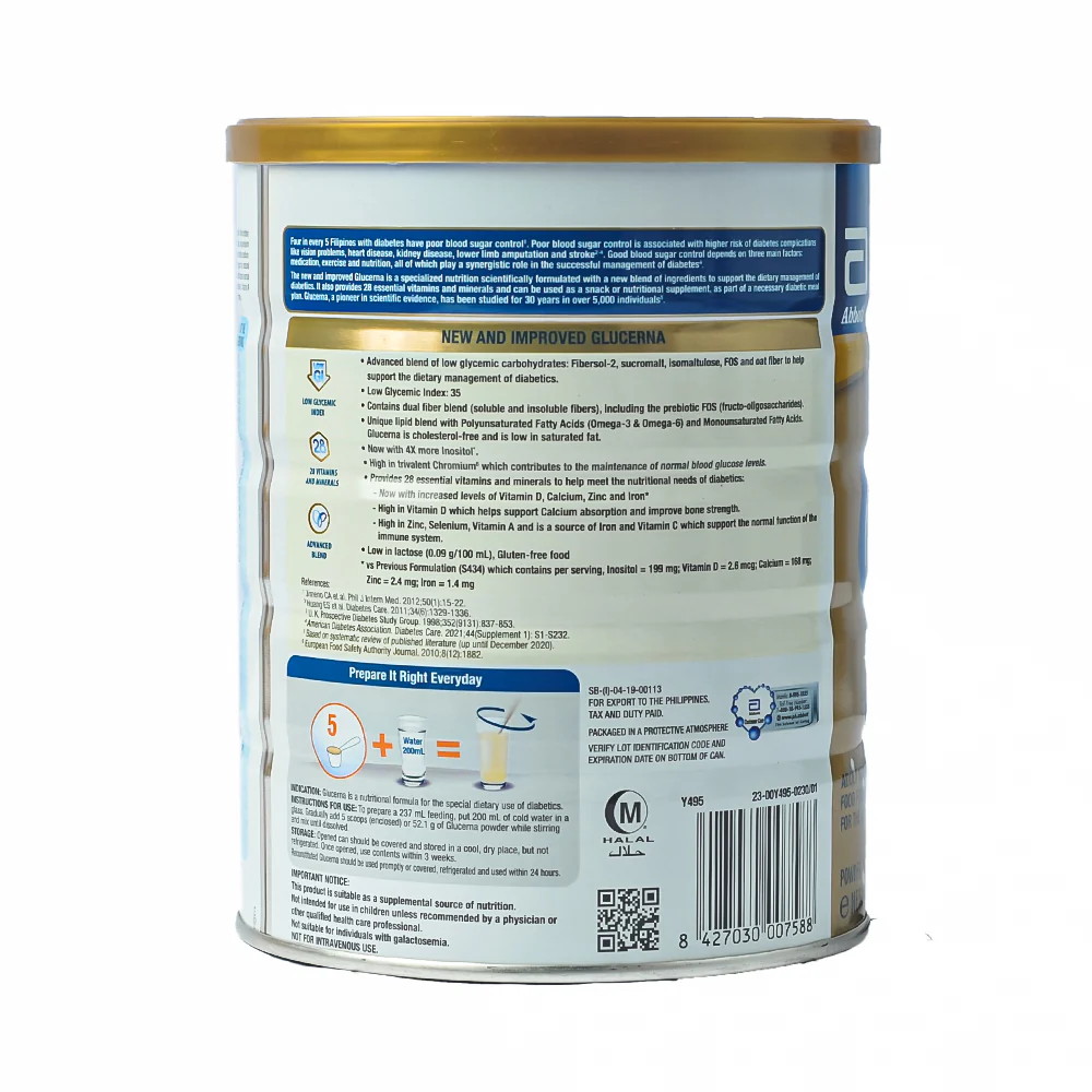 Glucerna Sr Powder Vanilla 900g - Image 2