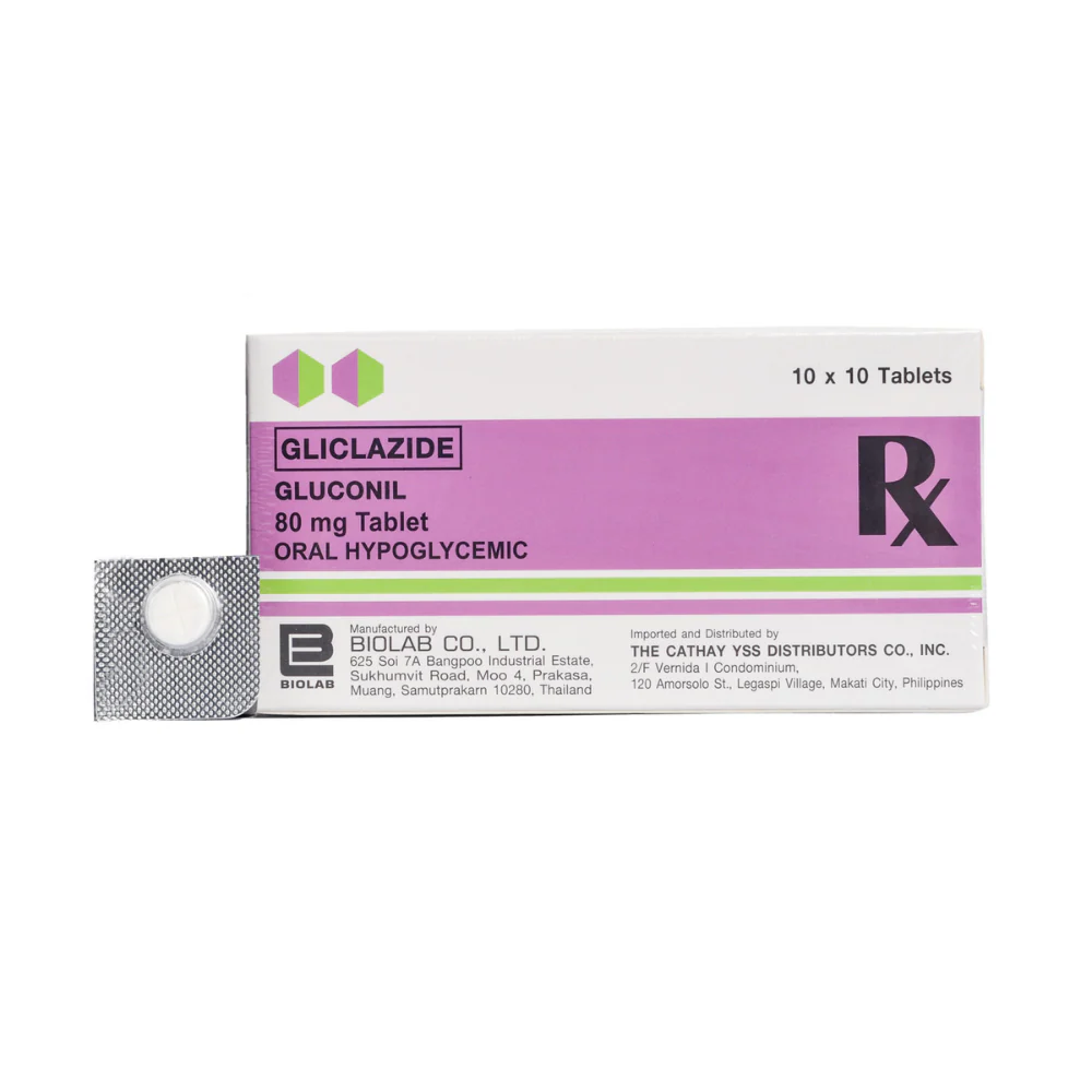 Gluconil Gliclazide 80mg Tablet By 1's - Image 2