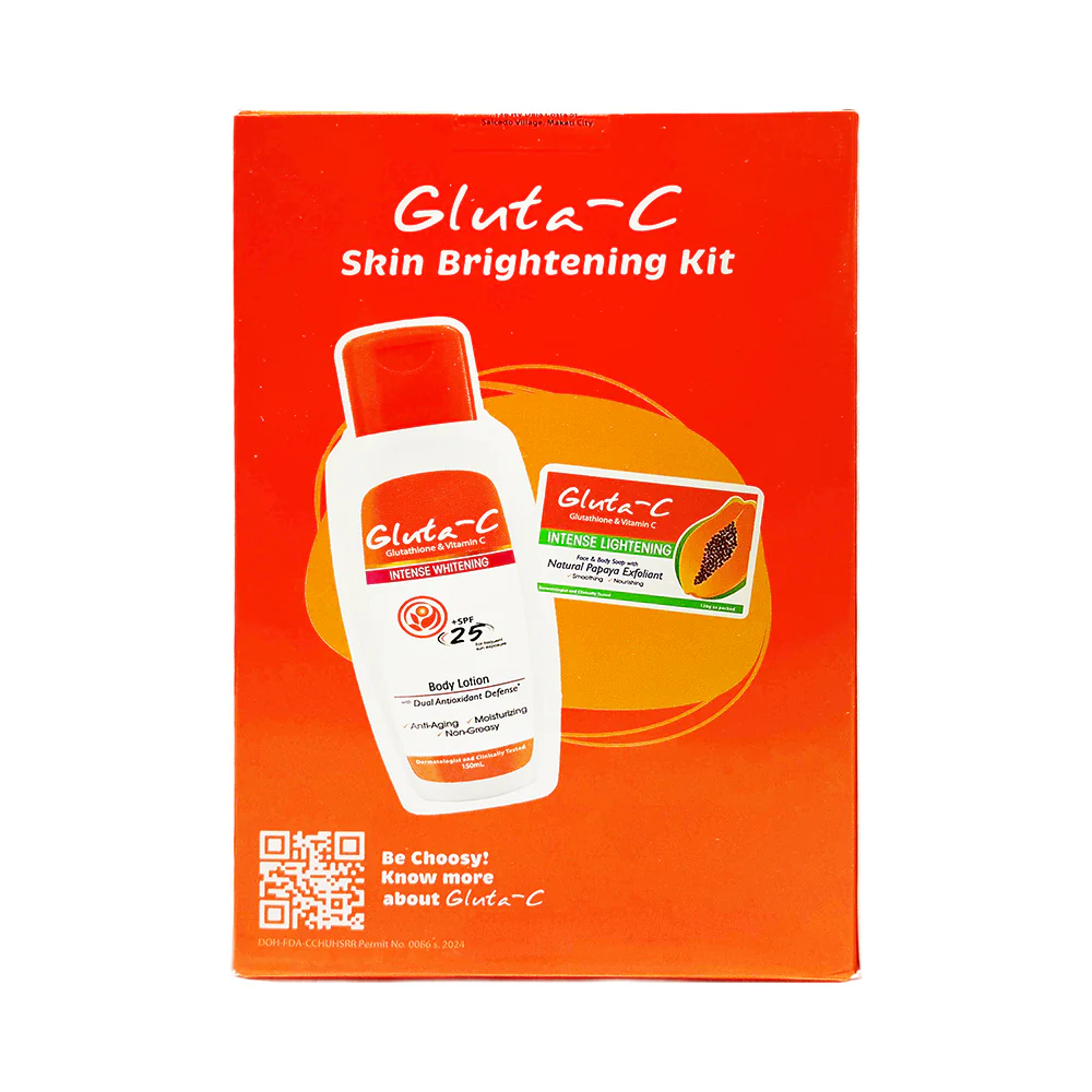 Gluta-C Intense Whitening SPF 25 150ml + Face And Body Soap 55g - Image 2