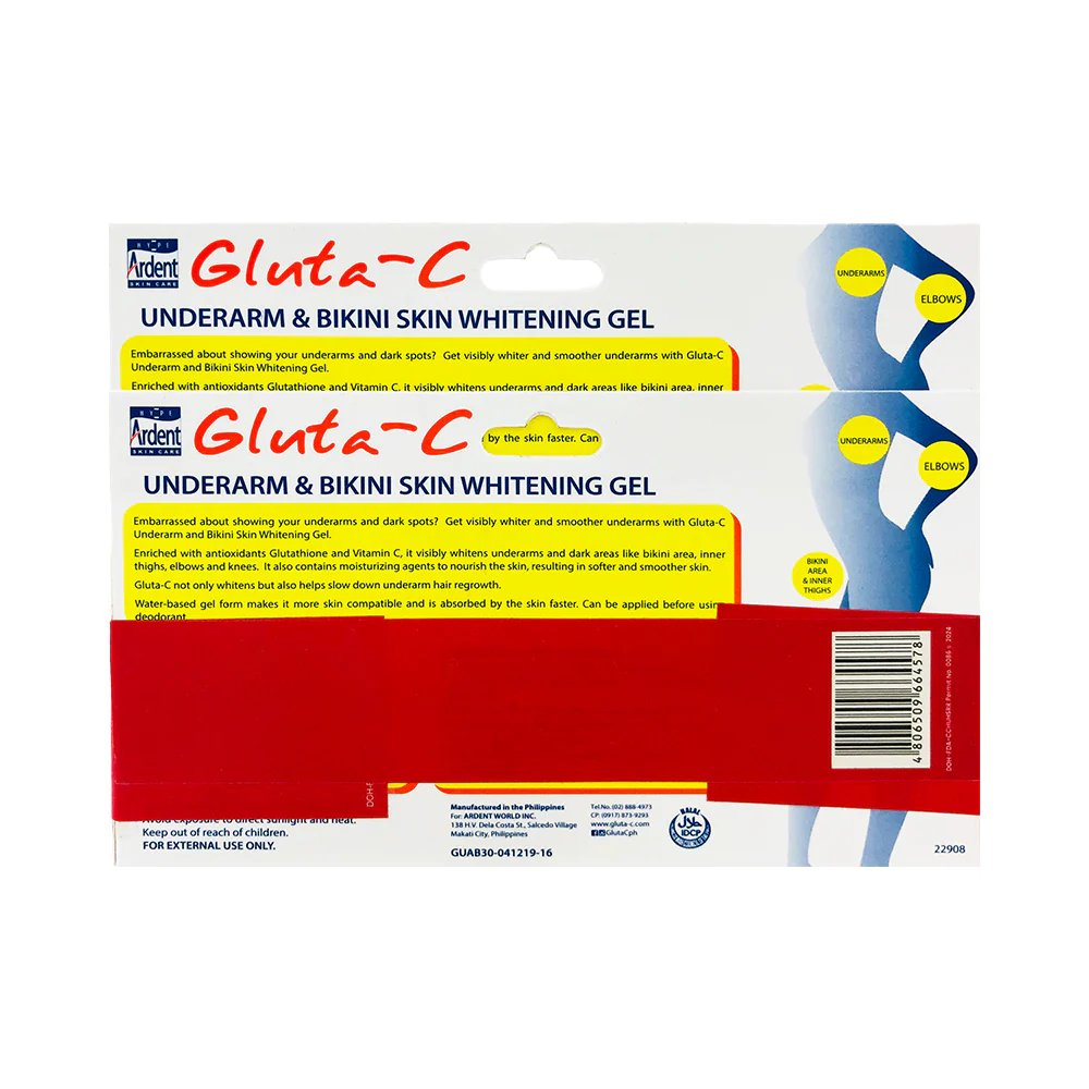 Gluta-C Underarm and Bikini Gel 20ml x 2's - Image 2