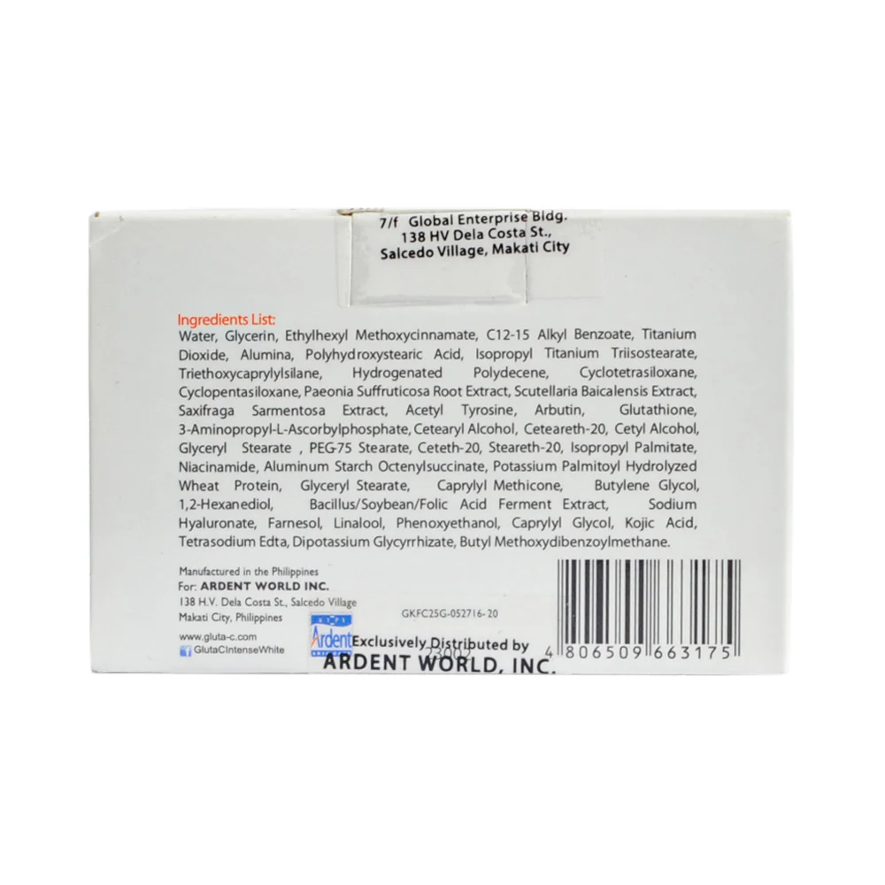 Gluta-C With Kojic Plus+ Face And Neck Cream + SPF 30 25g - Image 2