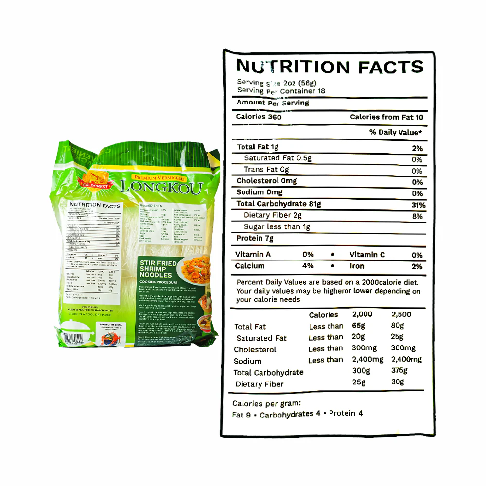 Goldcrest Longkou Premium Vermicelli 1kg - Image 3