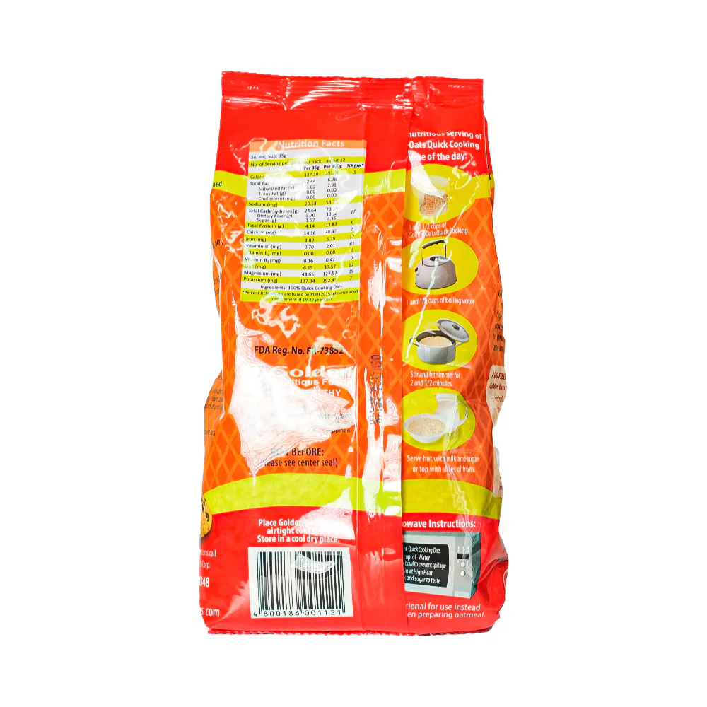Golden Quick Cooking Oats 400g - Image 2