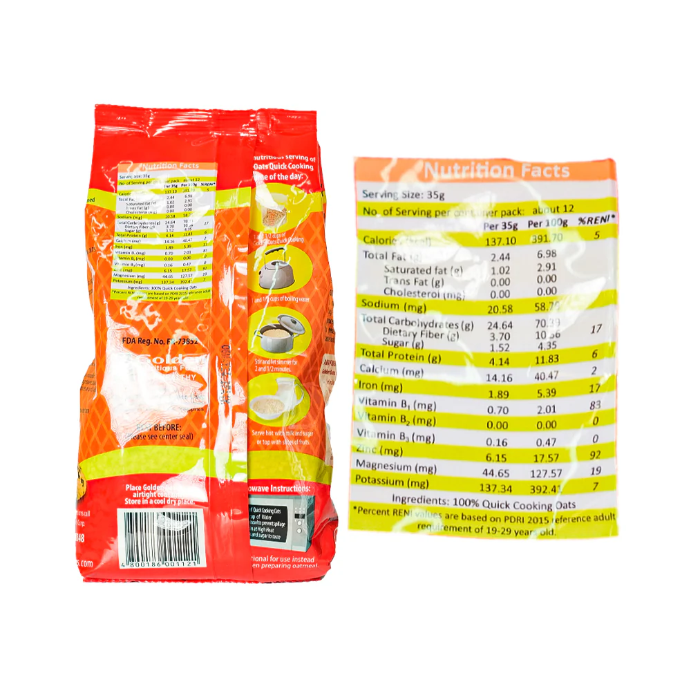 Golden Quick Cooking Oats 400g - Image 3