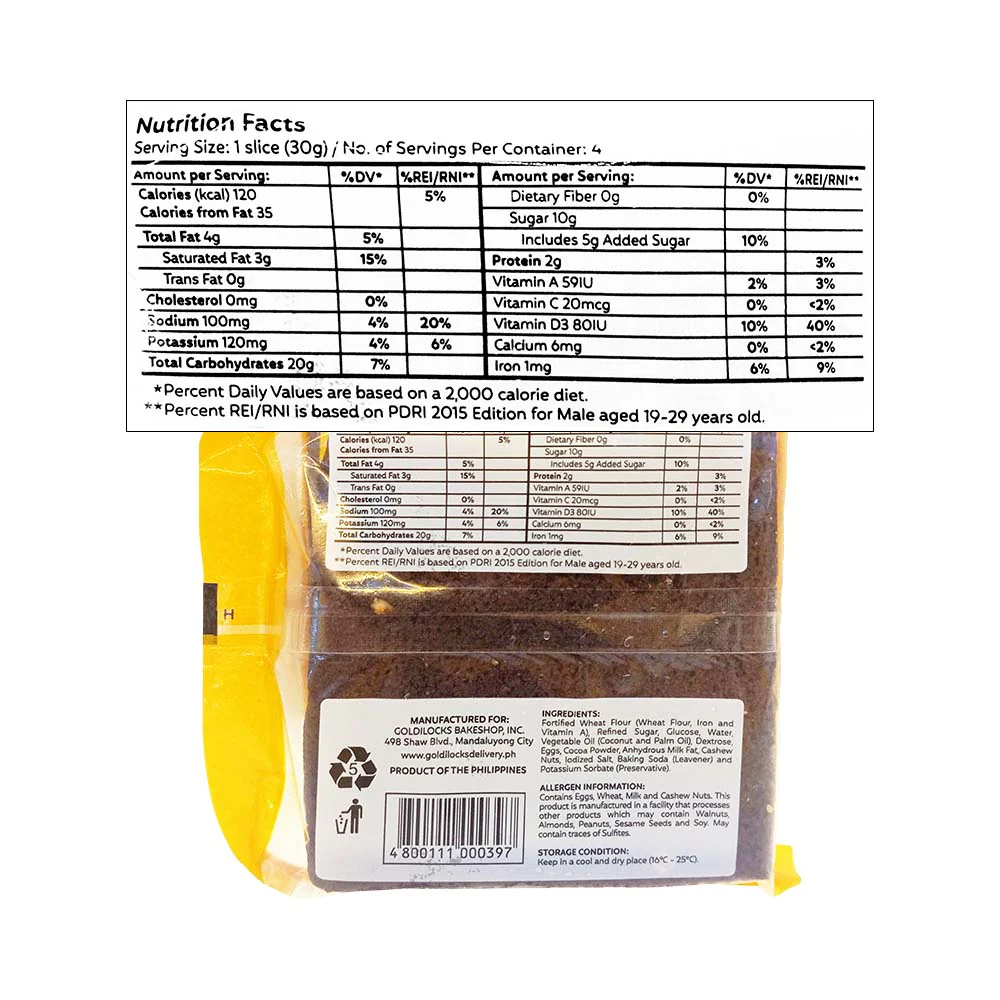 Goldilocks Brownies Classic - Image 3