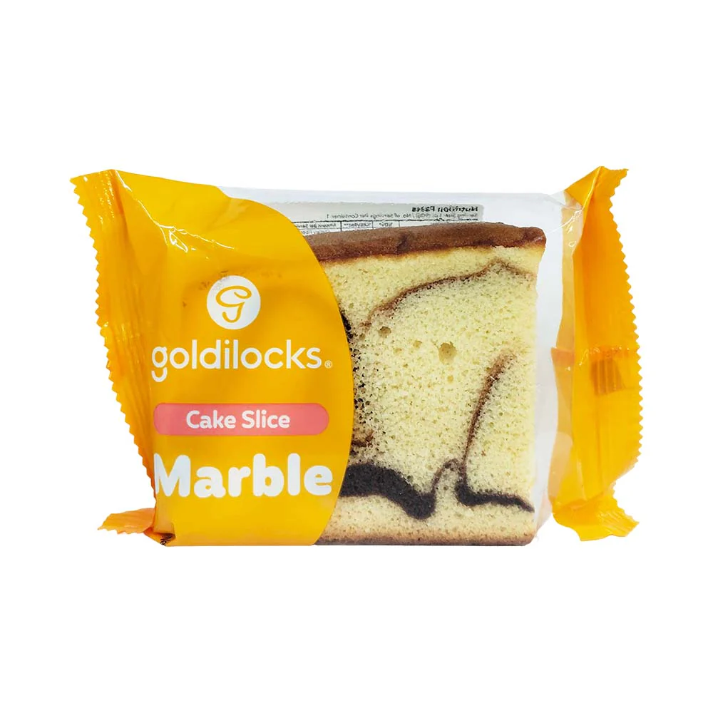 Goldilocks Marble Cake Slice 90g - Image 2