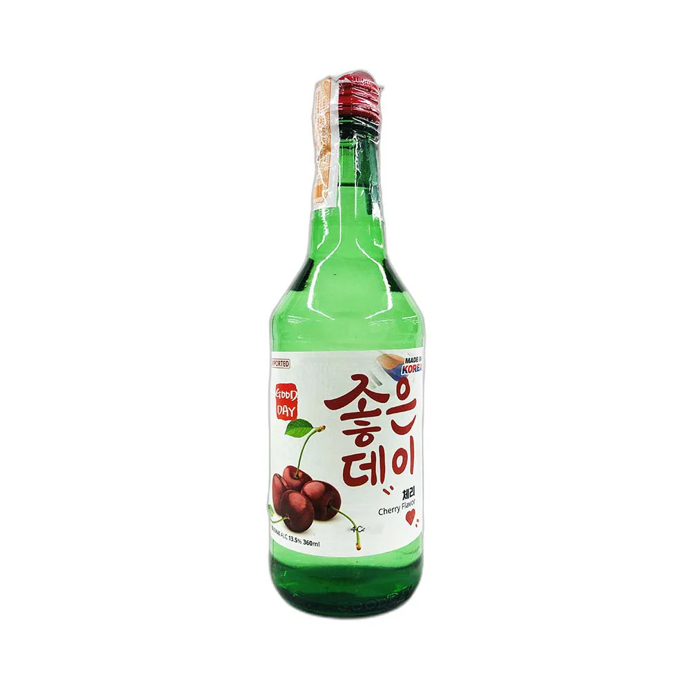 Good Day Korean Soju Cherry 360ml - Image 2