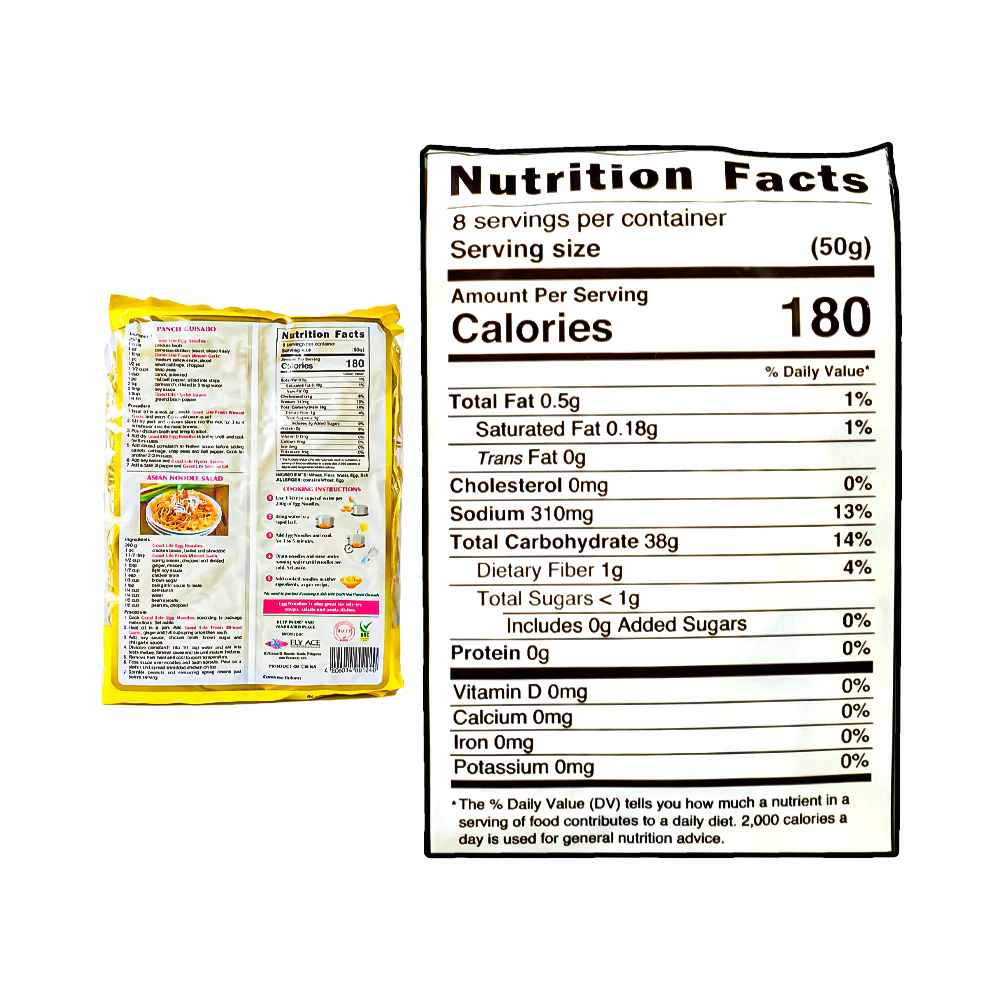 Good Life Instant Egg Noodles Pancit Canton 400g - Image 3