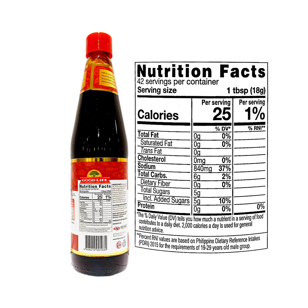 Good Life Oyster Sauce 630ml - Image 2