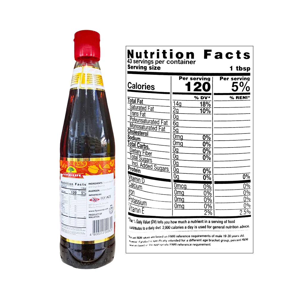 Good Life Sesame Oil 650ml - Image 2