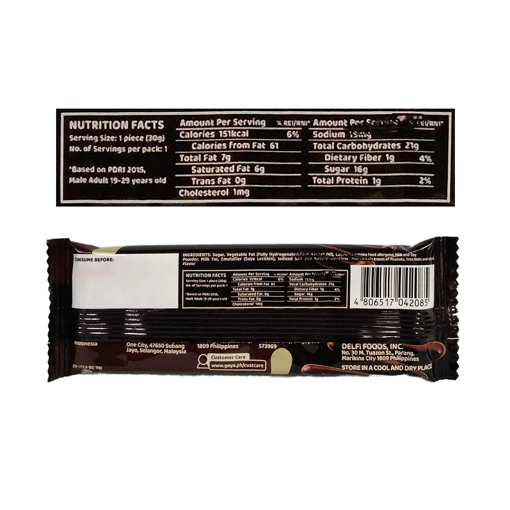 Goya Bar Dark Chocolate 30g - Image 2
