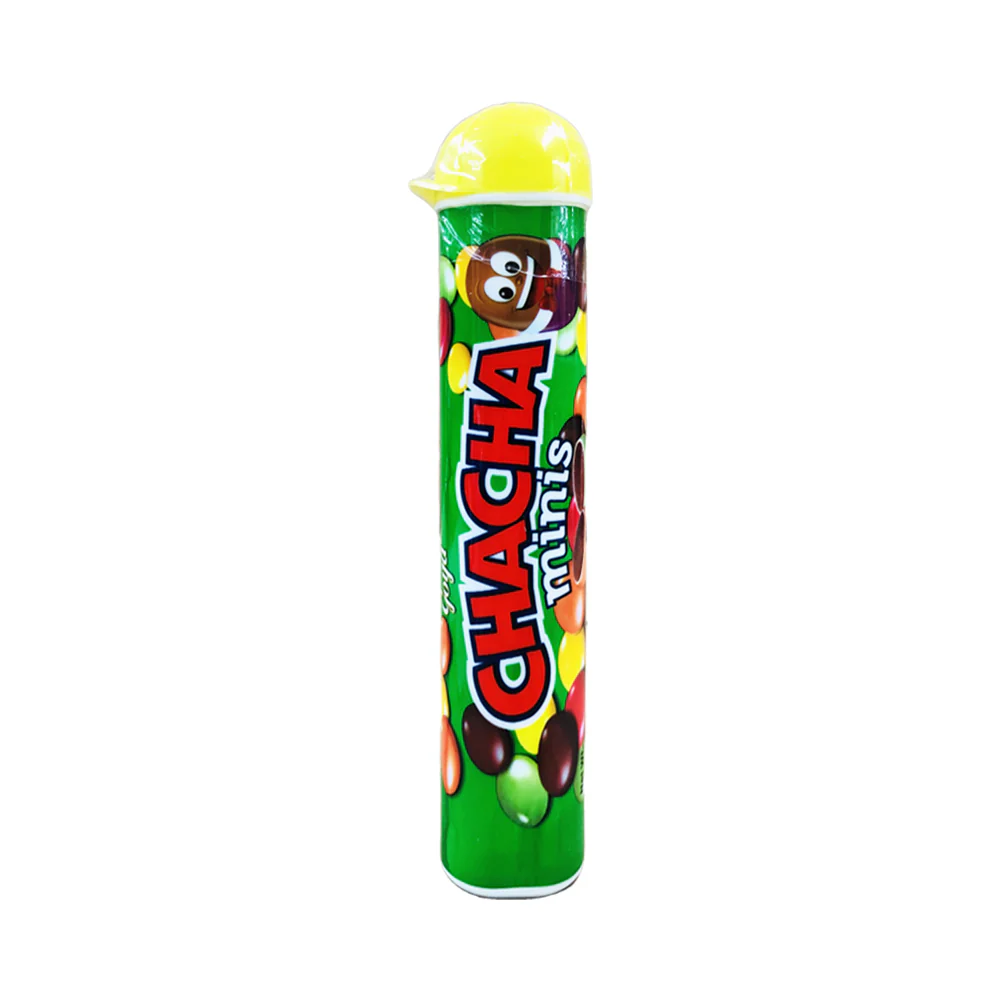 Goya Bits Milk Chocolate and Candy Shell Minis Tube 40g - Image 3