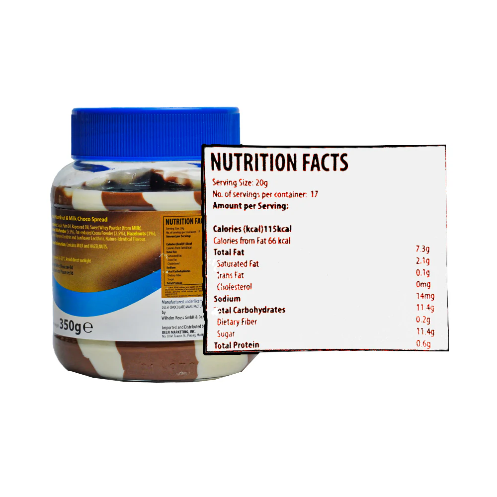 Goya Choco Spread Choco Hazelnut And Milk 350g - Image 2