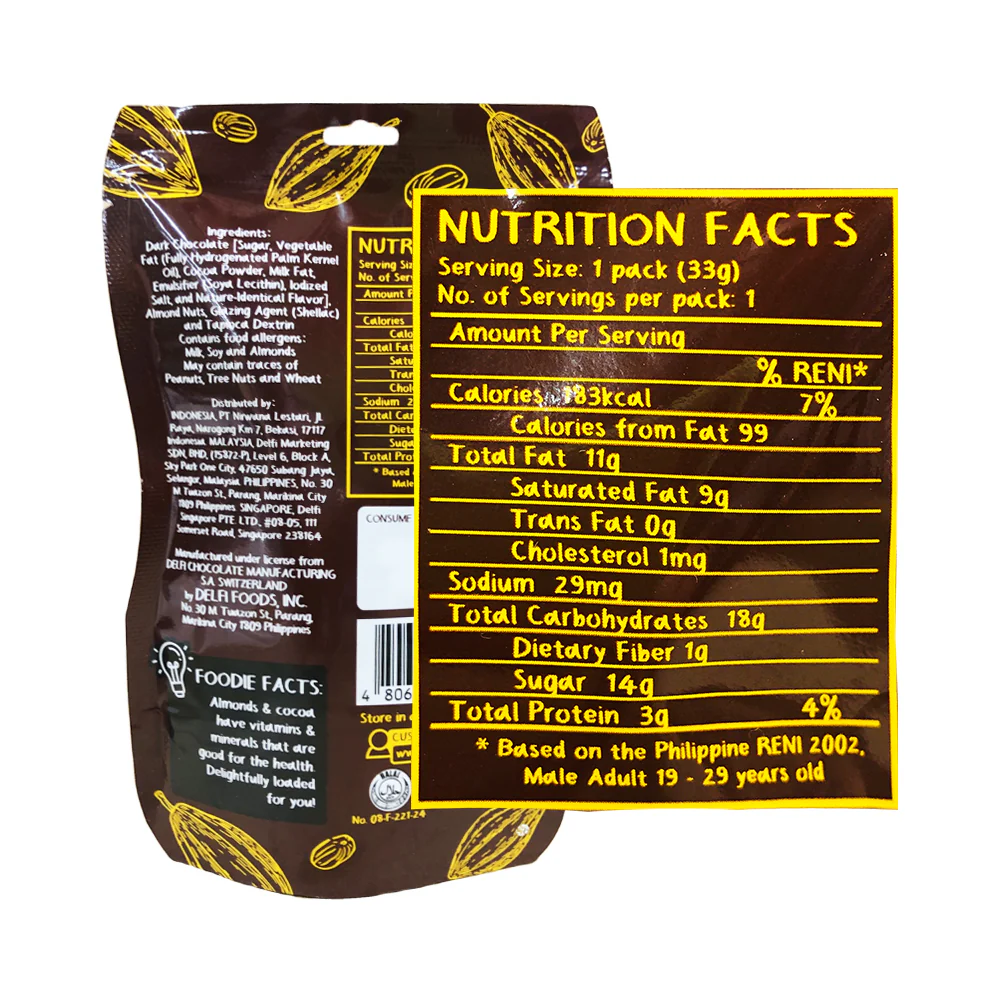 Goya Dark Almonds 37g - Image 2