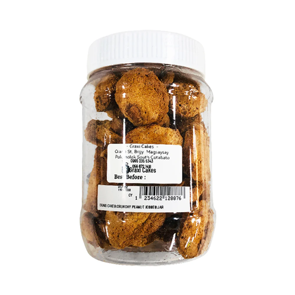Graxi Cakes Crunchy Peanut Kisses Jar - Image 2