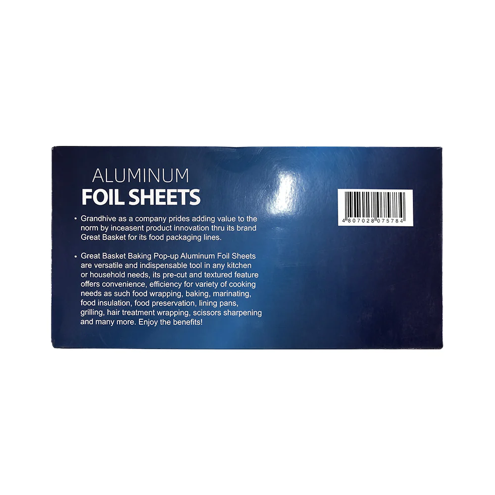 Great Basket Pop-Up Aluminum Foil 16 x 16in - Image 2