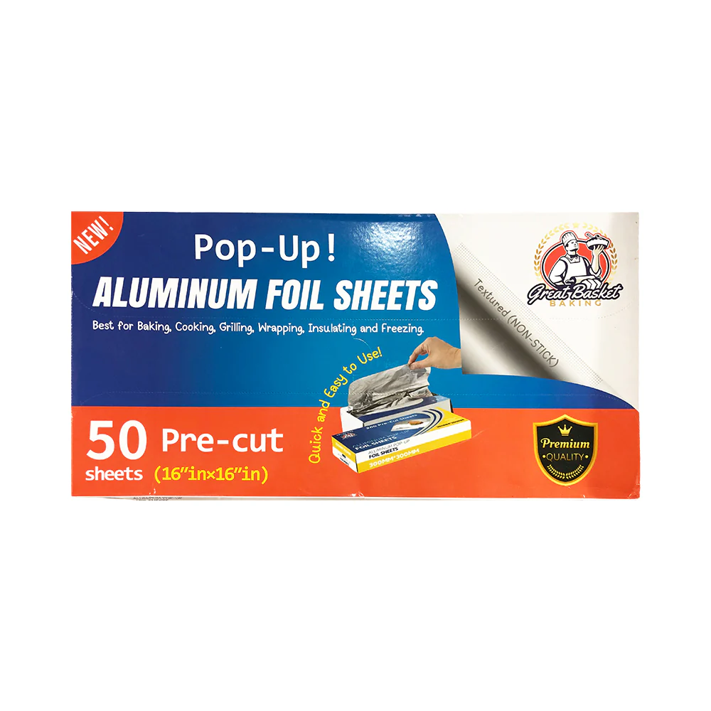 Great Basket Pop-Up Aluminum Foil 16 x 16in - Image 3