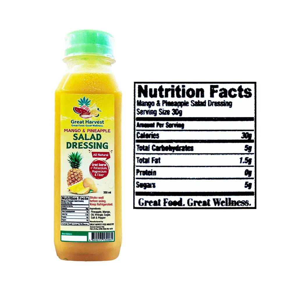 Great Harvest Salad Dressing 350ml - Image 2