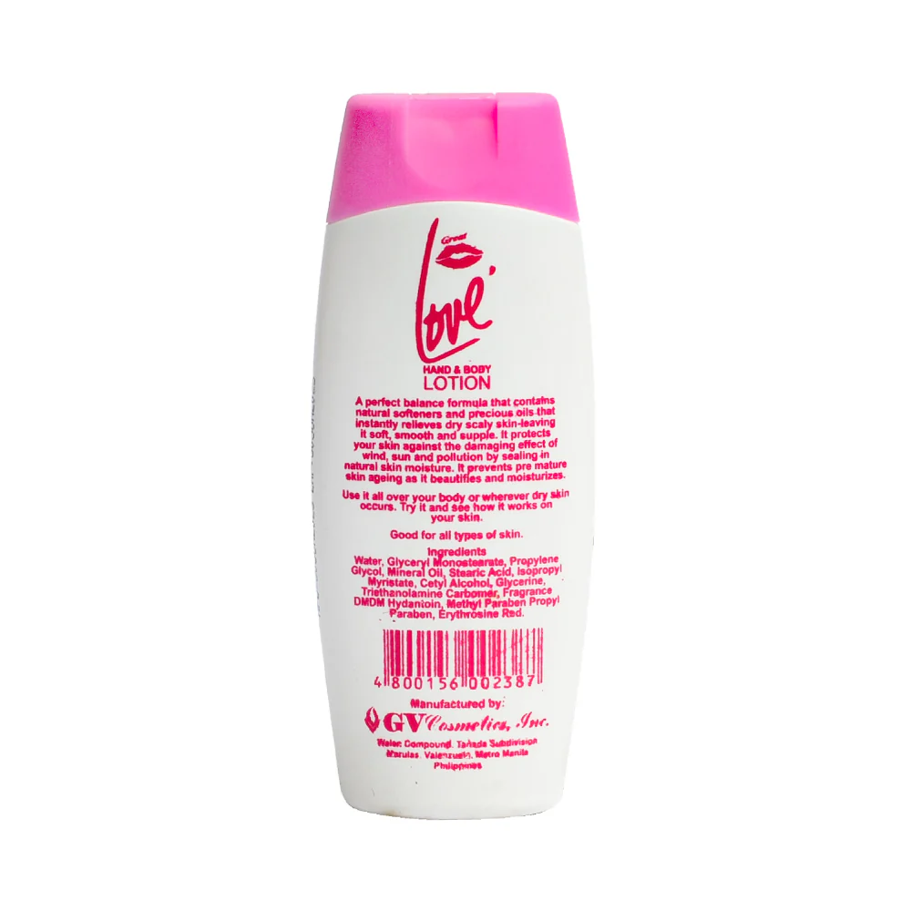 Great Love Hand And Body Lotion Pink 50ml - Image 2
