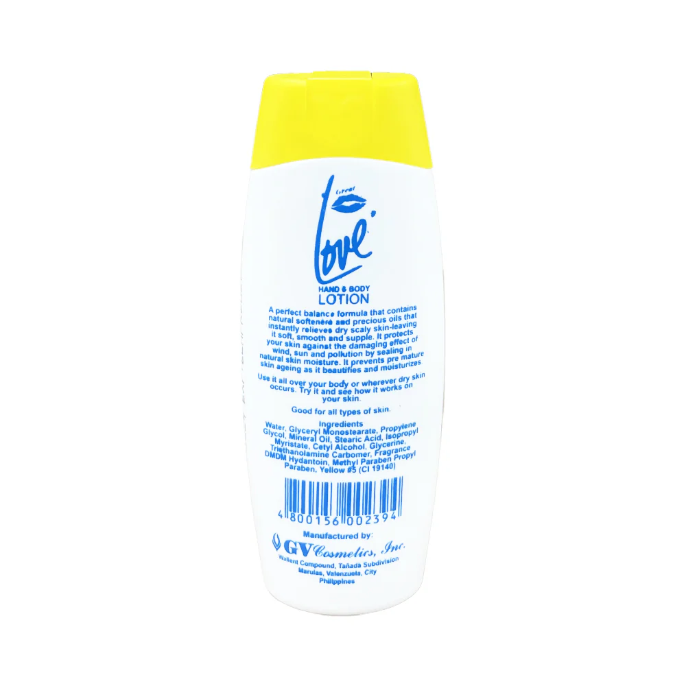 Great Love Hand And Body Lotion Yellow 50ml - Image 2