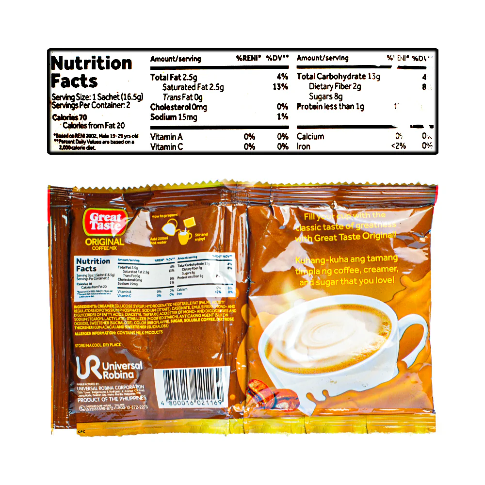 Great Taste Coffee Mix Original Twin Pack 33g - Image 2