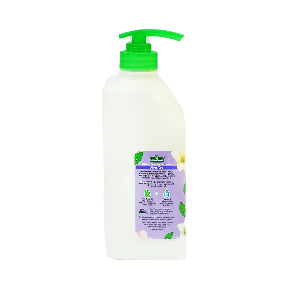 Green Cross Antibacterial Hand Soap Floral Care With Pump - Image 4