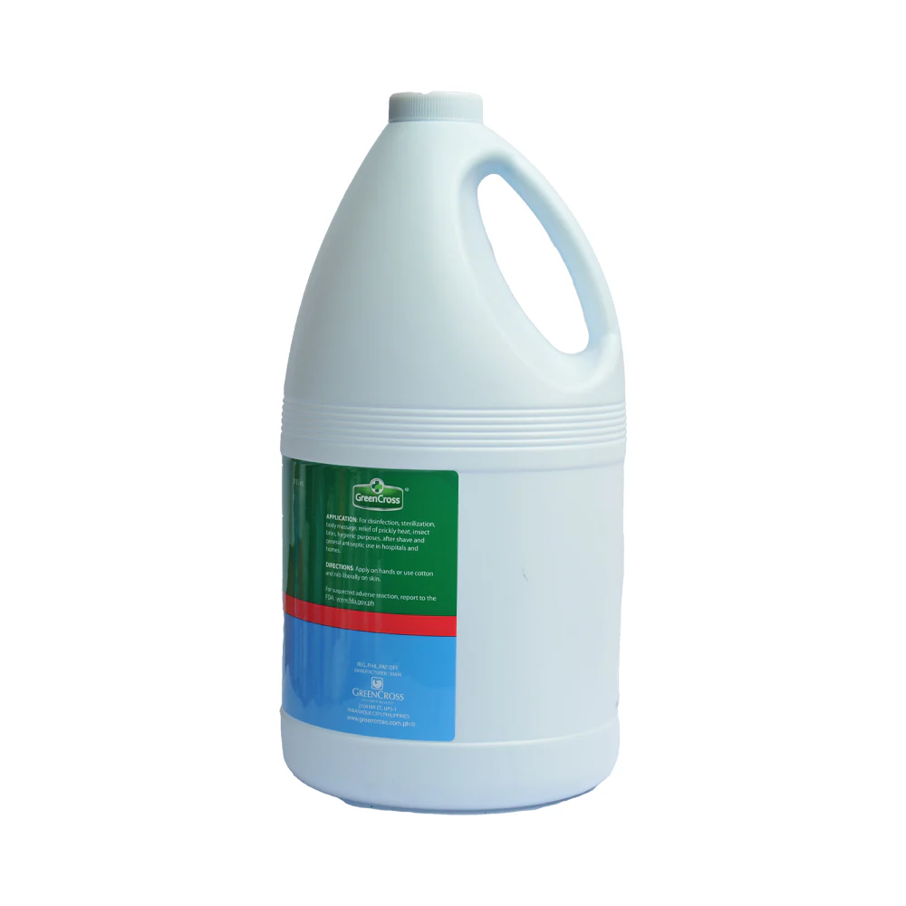 Green Cross Ethyl Alcohol 70% Solution 3785ml (1gal) - Image 2