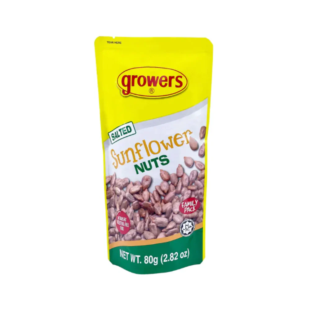 Growers Salted Sunflower Nuts 80g (2.82oz) - Image 2